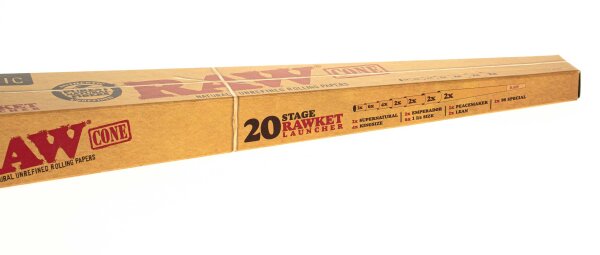 RAW Classic Rawket 20 - Jointhülsen - 20 Stk. 5 versch. Größen