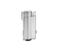 Tycoon Trump 3er Jet Feuerzeug - Gunmetal Satin (Matt)