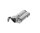 Tycoon Trump 3er Jet Feuerzeug - Gunmetal Satin (Matt)