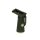 V-Fire Easy Torch Jet Feuerzeug - Freestyle Rubber "Hanf 3D" - Schwarz