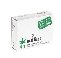 ActiTube Aktivkohlefilter - 8 mm - 40Stk.