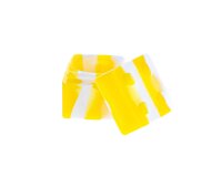 Silikondose "Legostein" 3x3 cm Farbe: Gelb/Weiß