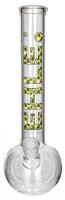 Ehle Glasbong Kugelbong "Leave" gerade D 40 mm - NS 18,8 mm