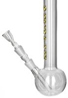 Ehle Glasbong Kugelbong "Leave" gerade D 40 mm - NS 18,8 mm