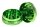 Alugrinder H 20 mm, D 50 mm, Black Leaf "In Weed We Trust"