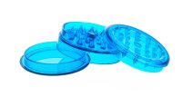 Acrylgrinder D 60 mm mit Magnet und Kräuterfach - Blau