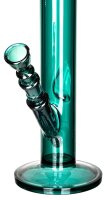 Jelly Joker Glasbong - Fullco Green - 18,8er H 45 cm WS 5 mm Frabe: Türkis/Transparent