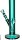 Jelly Joker Glasbong - Fullco Green - 18,8er H 45 cm WS 5 mm Frabe: Türkis/Transparent