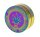 Grace Glass Amsterdam Grinder - Leaf & Amsterdam Schriftzug - Rainbow - D 50 mm