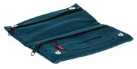 Champ - Tabaktasche mit Reißverschluss - 160x90 mm - Blau