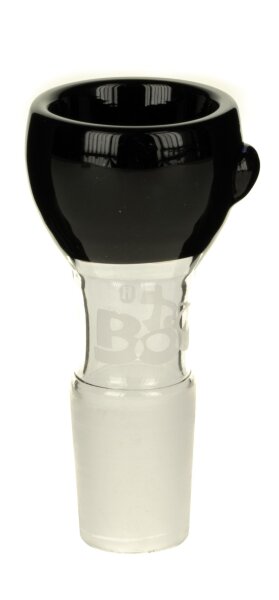 Glaskopf 18,8er Boost rund & Schwarz