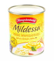 Versteckdose Mildessa - mildes Weinsauerkraut H 12 cm D 10 cm