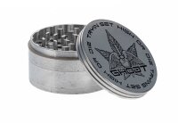 Space Pollinatorgrinder - Ghodt- 80 mm - mit Logo - Silber