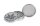 Space Pollinatorgrinder - Ghodt- 80 mm - mit Logo - Silber