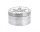 Space Pollinatorgrinder - Ghodt- 80 mm - mit Logo - Silber