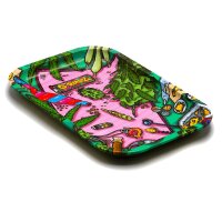 G-Rollz Rolling Tray - Amsterdam Picnic (Comic) - 17,5x27,5 cm - Small