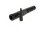 Pondicherry-Shillum aus Ton mit Tonsteinsieb im Samtsack L 20 cm