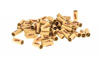 RAW vorgerollte Filtertips Wide - unbleached - D 8 mm L 18 mm - 180 Stk.