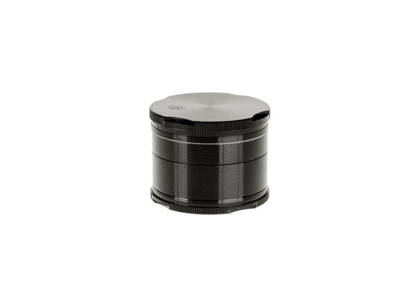 Black Leaf Alugrinder Pollinator / Sieb "New Edge" D 50 mm H 40 mm Farbe: Schwarz