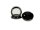 Black Leaf Alugrinder Pollinator / Sieb "New Edge" D 50 mm H 40 mm Farbe: Schwarz