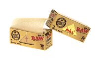 RAW Classic Rolls - unbleached - King Size - 3 Meter (extra breit)
