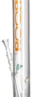 ROOR Glasbong 18,8er H 50 cm WS 4,2 mm; Zumo orange mit Kickloch