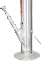 ROOR Glasbong 18,8er H 50 cm WS 4,2 mm; Zumo orange mit Kickloch