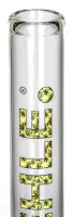 Ehle Glasbong Zylinder 500ml "Camouflage Leaves" - NS 18,8 mm