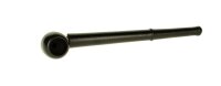 Holzpfeife mit Metallverbindungen L 17,5 cm - schraubbar - Großer Kopf