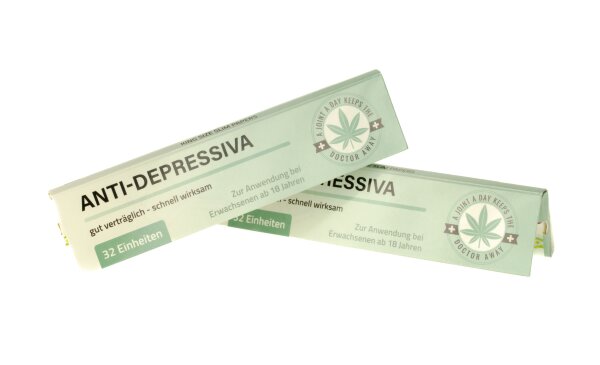 Choosypapers - King Size Slim - Anti-Depressiva - 32 Blättchen