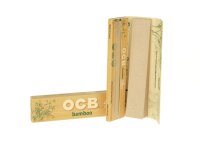 OCB Bamboo - unbleached - King Size Slim - 32 Blättchen + 32 Filtertips