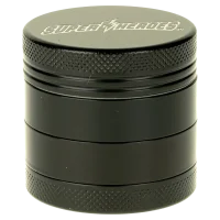 Super Heroes - Keramik Pollinatorgrinder - D 40 mm H 38 mm - Schwarz mit Super Heroes Schriftzug