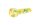 Purpfeife aus Glas - Rasta Weed Leaves - Bunt - L 12,5 cm