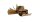 Smoking Rolls Brown - unbleached - Slim - 4 Meter + 33x Filtertips