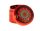 Black Leaf - Pollinator Grinder 4tlg. H 48 mm D 50 mm "Mandala" mit Glaskuppel - Rot
