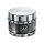 Pollinator Grinder "Industrial Hanfblatt" D 50 mm - Silber/Schwarz