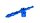 Purpfeife Bambus "GHODT" L 13 cm - Blau