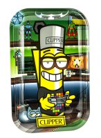 Fire Flow Rolling Tray "CM Geek" 25x18,5 cm - Small