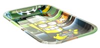 Fire Flow Rolling Tray "CM Geek" 25x18,5 cm - Small