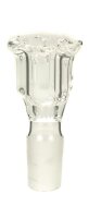 Plaisir Glaskopf 18,8er Sechseckig/Mittel/Farblos