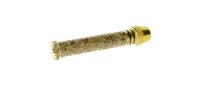G-Spot Glaspfeife 10 cm Rasta / Weiß Nr.1