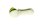 G-Spot Glaspfeife 10 cm Rasta / Weiß Nr.1