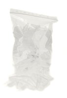 Reaktionsgefäß 1,5ml mit Deckel - 100er Pack - Transparent/Weiß
