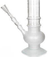 Ehle Glasbong 18,8er H 42 cm D 65 mm sandgestrahlte Kugel + Fuss