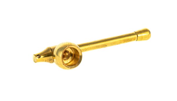 Mushroom Pipe Alu 3-tlg L 9 cm Grau/Gold