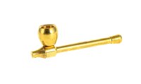 Mushroom Pipe Alu 3-tlg L 9 cm Grau/Gold