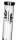 Leafline Glasbong 18,8er Schwarzer Fuß+Mundstück H 42 cm D 45 mm