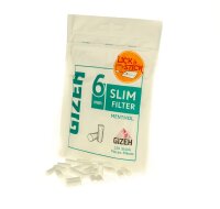 GIZEH Slim Filter Menthol - 6 mm - 120Stk.