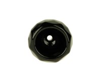 Heisenberg/Weedstar Glaskopf 18,8er - Diamond Bowl - Schwarz