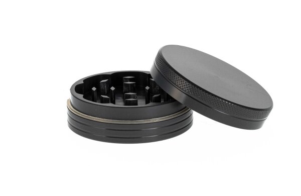 Alugrinder "Eloxiert" 2 tlg. H 20 mm D 56 mm - Anthrazit